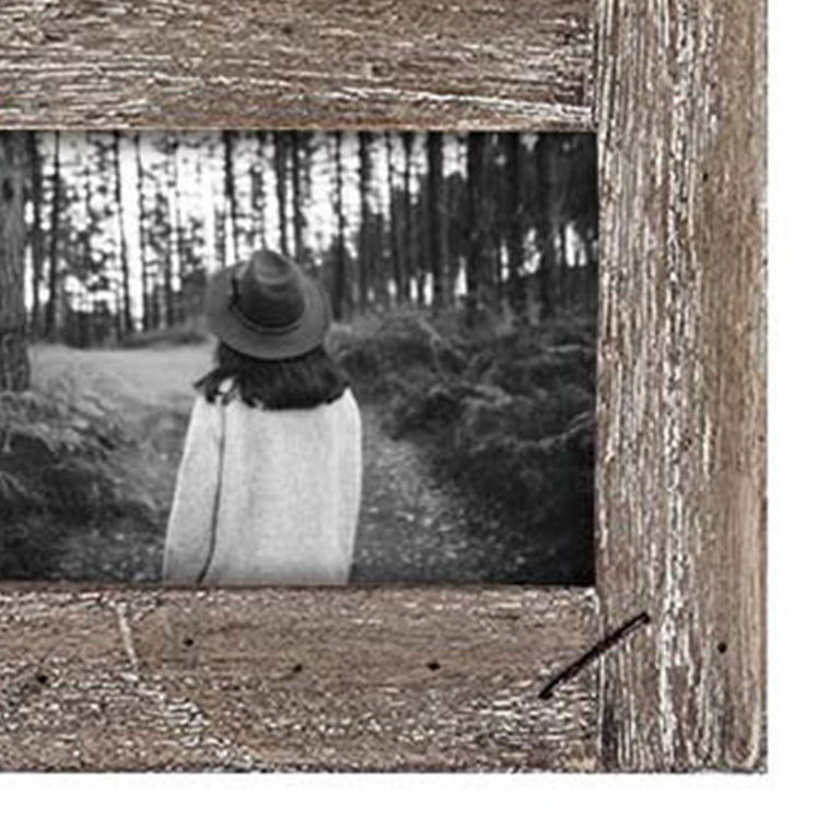 Foreside Home & Garden FFRD06201 4x6 Three Photo Weathered Frame