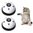 thumbnail image 2 of Pet Bell, 2 Pack Metal Bell Dog Training With Non Skid Rubber Bottoms Dog Door Bell For Potty Training Ring Pet Tool Communication Device For Small Do, 2 of 5