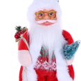 thumbnail image 3 of Muñeco de Estatuilla de Papá Noel Gloria Adorno Coleccionable Creativo Decorativo Artesanal, 3 of 8