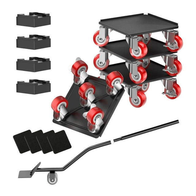 Mudanza de gabinetes,Mudanza de muebles con ruedas y juego de elevadores,Elevador de muebles para refrigerador,Herramientas para mover muebles pesados,escaleras.,Dispositivo de desplazamiento