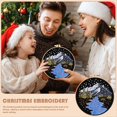 thumbnail image 2 of Kits de Costura Navideña: Kit para Principiantes de Bordado con Escenas de Nieve, Decoraciones Navideñas para Cocina, Sala de Estar, Escritorio y Ventana C, 2 of 5