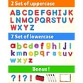 thumbnail image 2 of 244 Pcs Magnetic Letters Numbers Set, Uppercase Lowercase Foam Alphabet ABC 123 Fridge Magnets, Educational Toy Set, 2 of 5