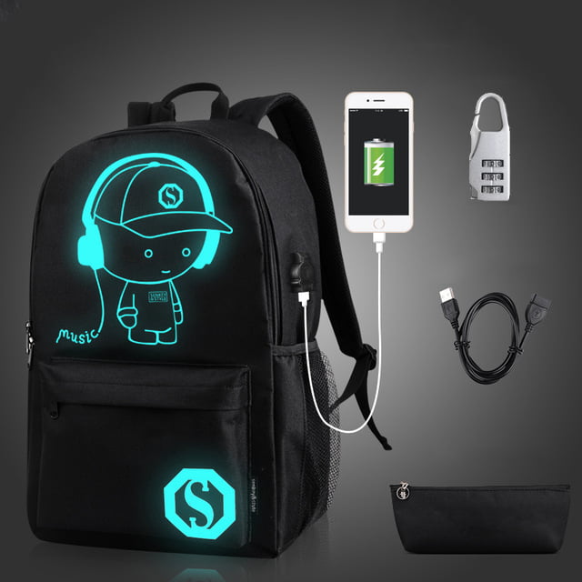 Snow Scene School Bagpacks General 3D Portable Waterproof Computer Backpack