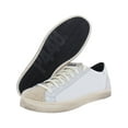 thumbnail image 2 of P448 Womens John Leather Lace Up Casual and Fashion Sneakers, 2 of 5