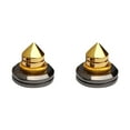 thumbnail image 2 of Miangastore 4pcs Pure Copper Speaker Loudspeaker Spikes Stand Feet Pad Turntable DIY Speaker Stand Pin Nails and Pads, 2 of 8