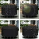 thumbnail image 5 of Protector de mesa y silla para exterior, bandeja impermeable negra, funda impermeable para muebles de jardín, 130 x 71 cm, tela Oxford 210D, 5 of 5