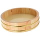 thumbnail image 5 of Tina de madera para mezclar arroz para sushi, Cubo de arroz de madera, Tina tradicional para mezclar arroz Hangiri, Tazón de sushi, Restaurante, Tazón de arroz de sushi japonés, 26 cm, 5 of 8