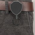 thumbnail image 6 of Locking Retractable Keychain 2pcs, 100cm Stainless Steel Cord, with Belt Clip, Plastic Material, 90 Degree Stretch, 8oz Pull Resistance, Multipurpose for Keys ID Badges, 6 of 8