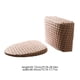 thumbnail image 3 of Asiento de inodoro de tanque alto, rosa, 3 of 6