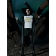 thumbnail image 2 of Candy Inspector. Bats And Broom T-Shirt Women -Image by Shutterstock, Female 3X-Large, 2 of 4