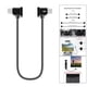 thumbnail image 5 of Cable de datos para conectar el controlador y el cable de carga para DJI Mavic Pro y Mavic Mini 30cm Estilo 2, 5 of 9