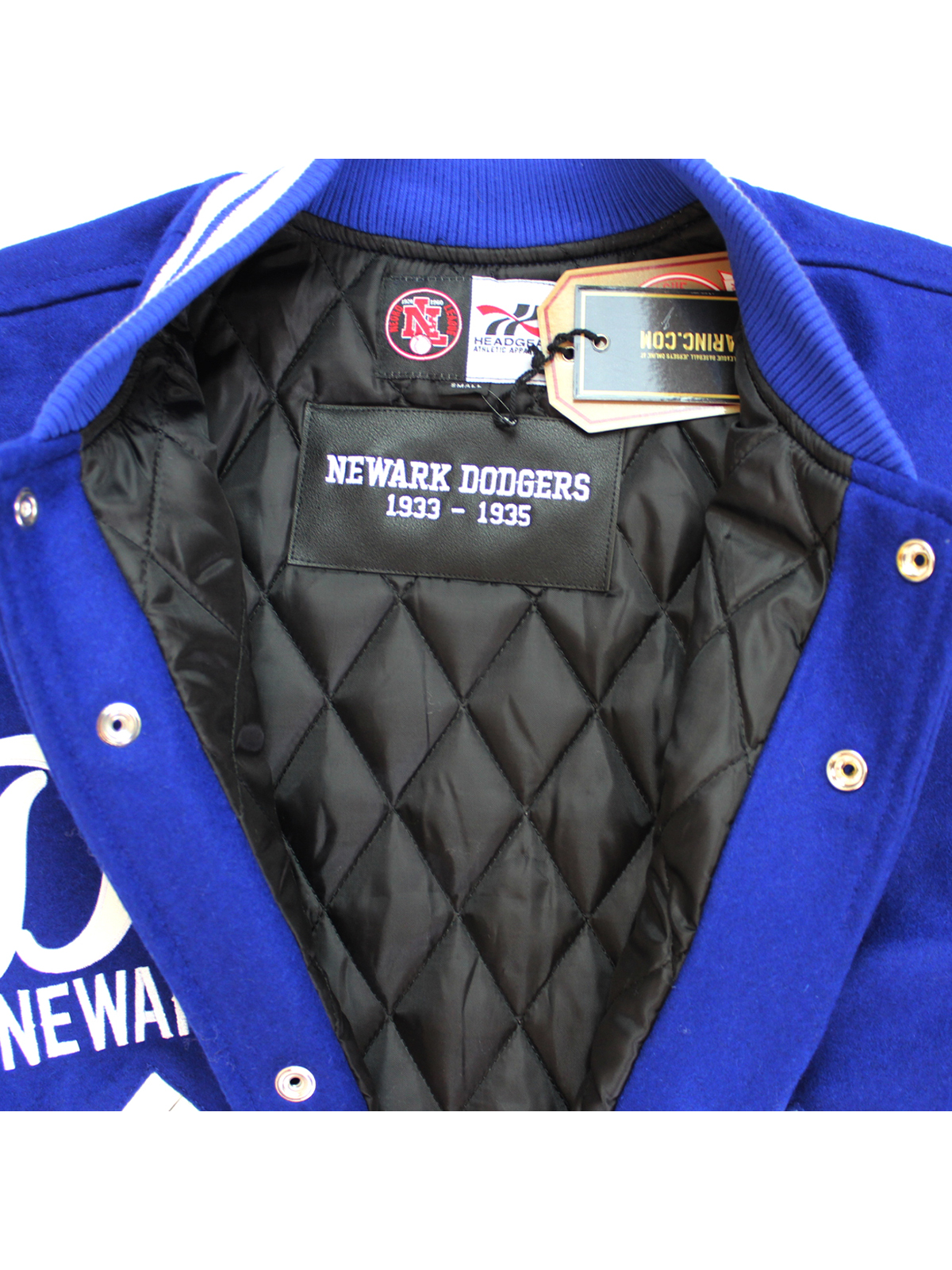 Headgear Dodgers Newark Baseball Varsity Jacket