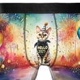 thumbnail image 4 of Hello 2025 Devon Rex Celebrates Happy New Year Firework Balloon All Over Print Boxer Briefs Underwear for Men Dad Cat Lover Kitten Owner Gifts - 02024, 4 of 6