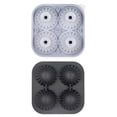 thumbnail image 1 of Dvkptbk Ice Cube Mold Ice Cubes Maker 4 Hole Ice Cubes Molds Ice Box Small Household Refrigerator Easy-Release Ice Lattice with Cover Ice Lattice Kitchen Gadgets, 1 of 2