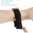 thumbnail image 5 of REQO Adjustable Scrunchies Bands Compatible with Fitbit Versa 3/Versa 4/Sense/Sense 2 Bands for Women,Stretchy Wristband Comfy Elastic Scrunchy Smart Watch Band Soft Cloth Fabric Strap, 5 of 7