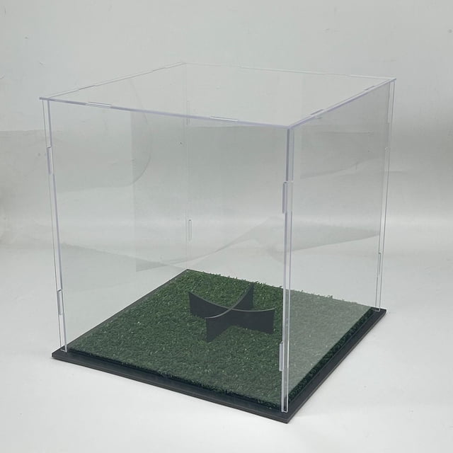 Vitrina de baloncesto, escaparate protector transparente a prueba de polvo, soporte de exhibición, organizador para modelos de recuerdos, recuerdos,