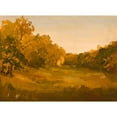 thumbnail image 2 of Thomas Cole 14x11 Gold Ornate Wood Frame and Double Matted Museum Art Print Titled - Landscape (Between 1840 and 1845), 2 of 4