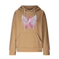 thumbnail image 5 of Bovemsi Sweatshirt for Women Womens Hoodies Casual Long Sleeve Pullover Tops Loose Hooded With Pocket Comfort Hoodie, 5 of 5