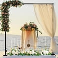 thumbnail image 4 of Over The Table Rod Stand with Clamps Adjustable 46"-100'' Length 29"-55" Height Table Balloon Arch Stand with Storage Bag Metal Decorating Rod for Table Hanging, 4 of 16
