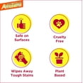 thumbnail image 7 of La's Totally Awesome All-Purpose Cleaner Spray, Cherry Blossom, Plant-Based and Biodegradable Formula Perfect for Most Counters, Sinks, Appliances and More, 32 Fl Oz, (Pack of 4), 7 of 7