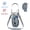 Blue, variant on Insulated Water Bottle Carrier Bag with Strap & Handle for 30oz 40oz Tumbler Cup Holder Pouch with Phone Pocket & Straw Cover, Green