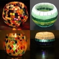 thumbnail image 4 of Mosaico de Piedras de Mosaico de de Piedras de Mosaico de Irregulares Y Coloridas en Tazas, Platos, Marcos Triángulo perfecl Mosaico, 4 of 8