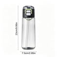 thumbnail image 3 of Dalxymotic Sports Push Straw Lid Water Bottle, 24 fl oz Push Straw Spill Proof Bottle, Portable Gym Travel Outdoor Summer, Sports Water Bottle for Gym, Travel, Outdoor, Summer, 3 of 6