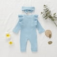thumbnail image 5 of Actoyo Newborn Infant Baby Girl Romper Bodysuit One-pieces Outfits Clothes 0-18M, 5 of 8
