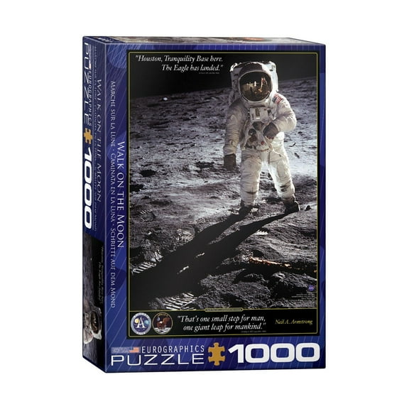 Eurographicspuzzles - Walk On the Moon - Jigsaw Puzzle - 1000 Pieces