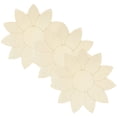 thumbnail image 4 of 3Pcs Unfinished Sunflower Wood Chips Decorative Cutout Unpainted Sign, 4 of 7
