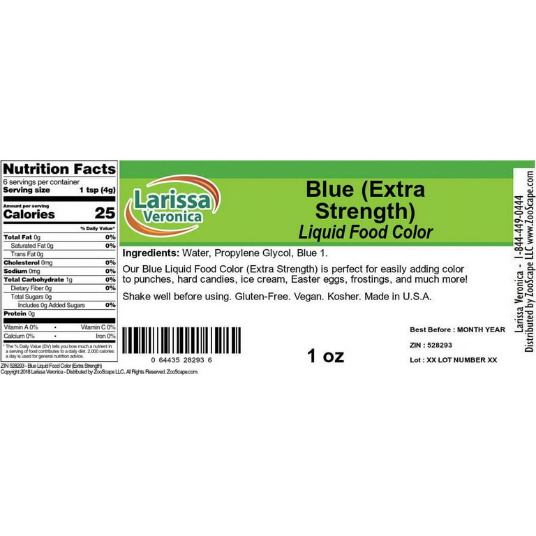 Buy La Casa Liquid Food Color - Blue 40 Ml Online at Best Prices