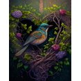 thumbnail image 2 of Eternal Affection - Birds of Love Canvas Wall Art, 2 of 2