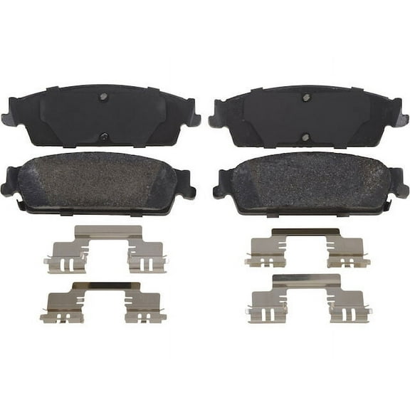 Rear Brake Pad Set - Compatible with 2007 - 2014 GMC Yukon 2008 2009 2010 2011 2012 2013