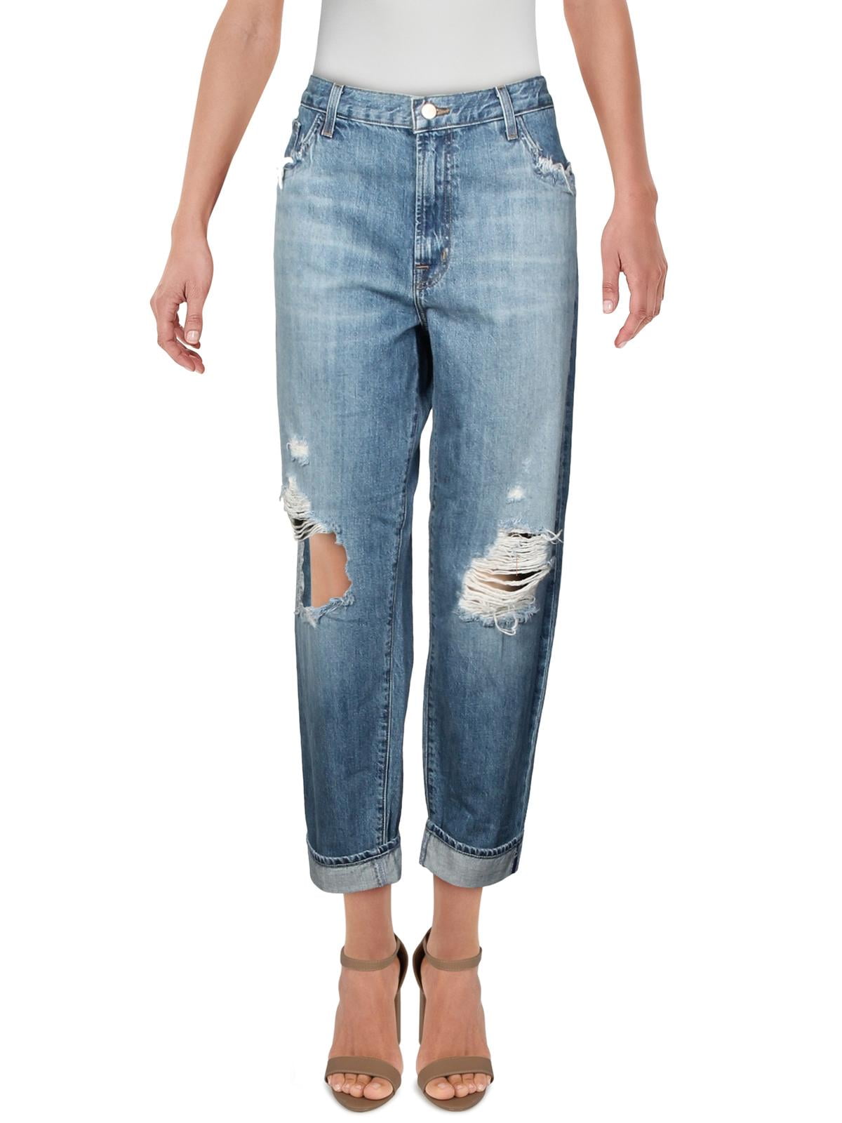 J Brand Womens Tate Denim Light Wash 