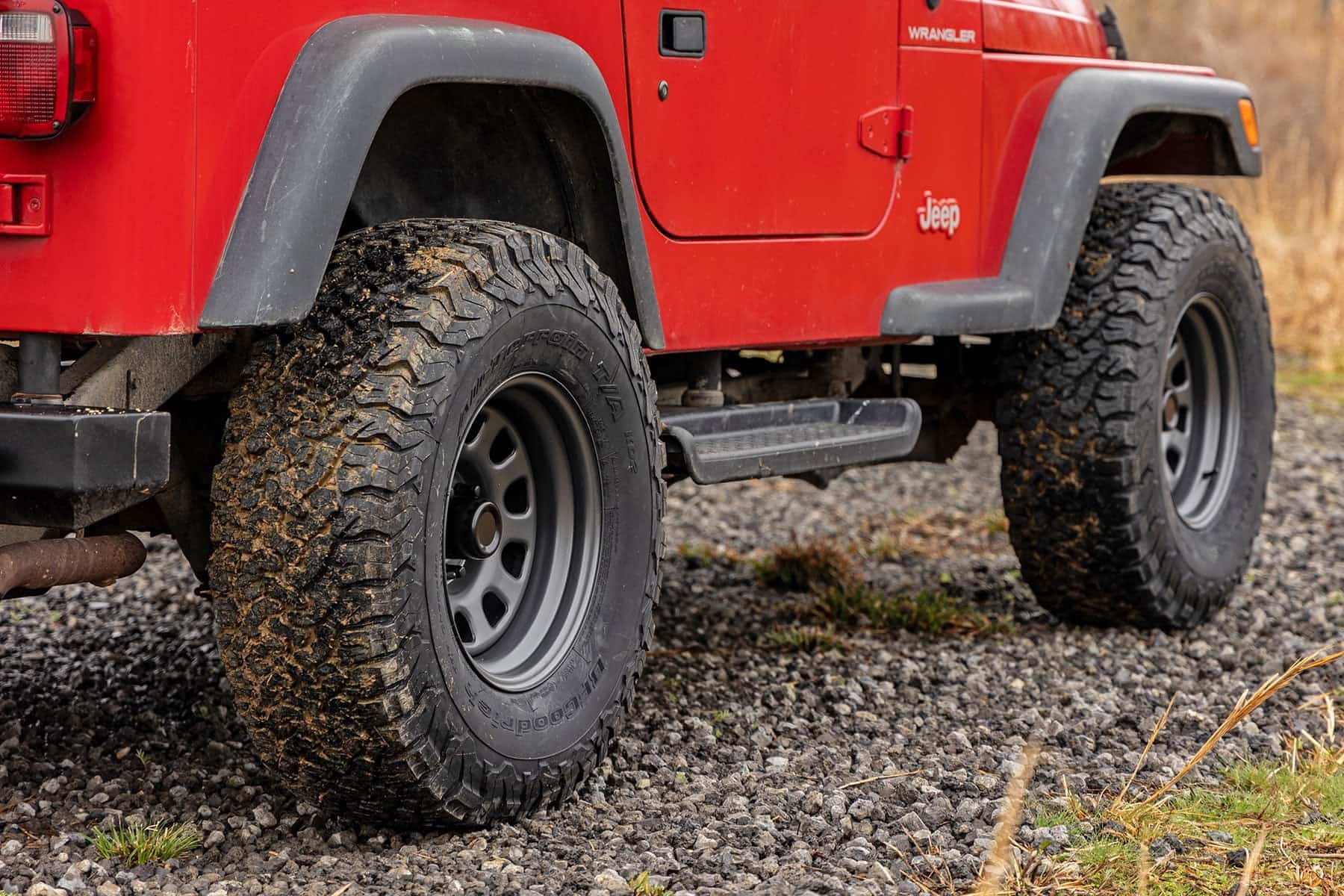 Rough Country Gray Steel Wheel | 15x8 | 5x4.5 | -19mm - RC158545G