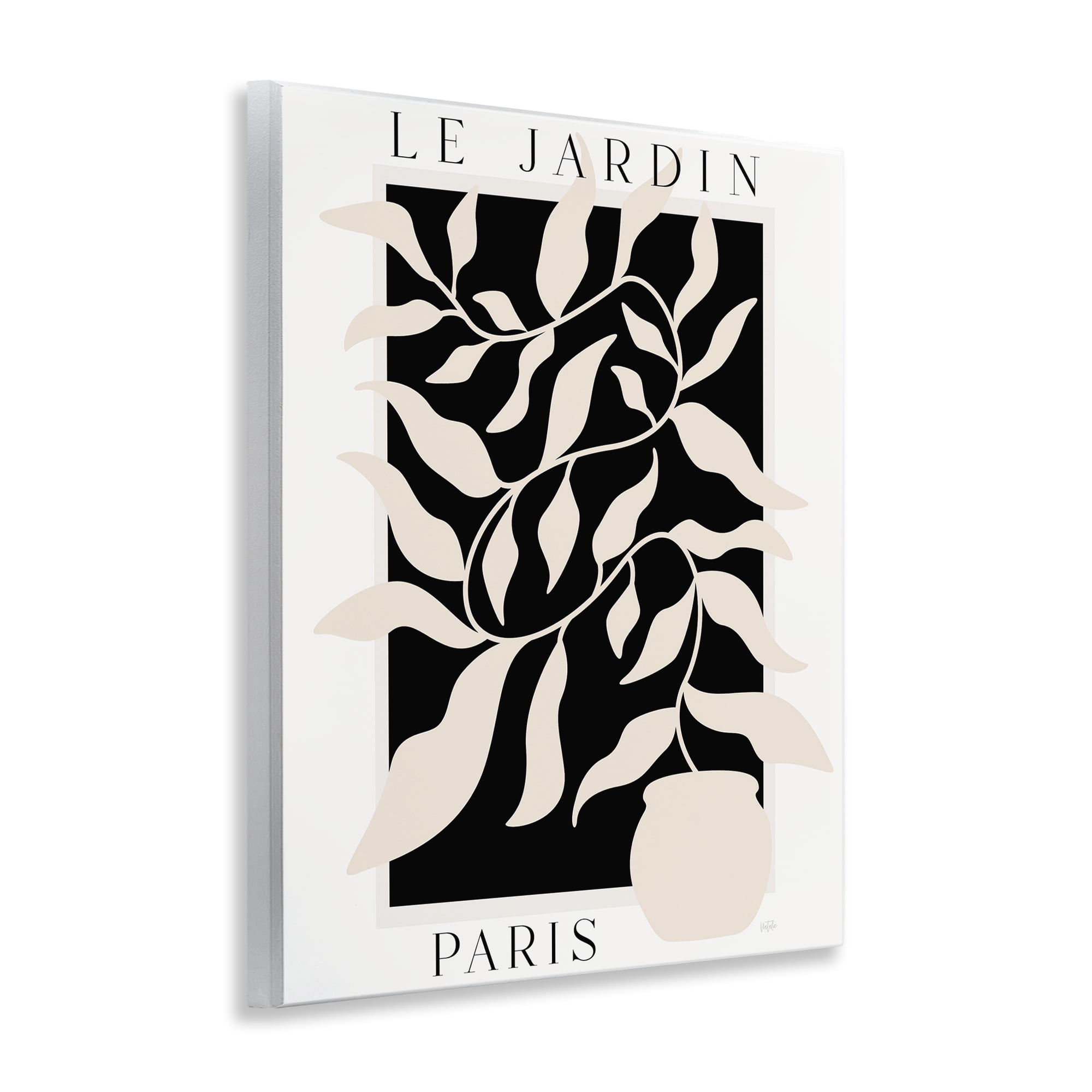 Stupell Industries Le Jardin Paris Botanicals Wall Plaque Art, design by Natalie Carpentieri