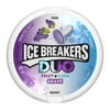 Ice Breakers Duo, Grape Flavored Mints, 1.3 Oz