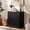 Black Oak, variant on Mopio Brooklyn Mid-Century Modern Dresser Credenza, Waveform Panel, 3 Drawers, Anti-Tipping (Walnut)