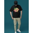 thumbnail image 2 of Tropical Toucan Paradise Vacation Graphic Men's T-shirt, 2 of 3