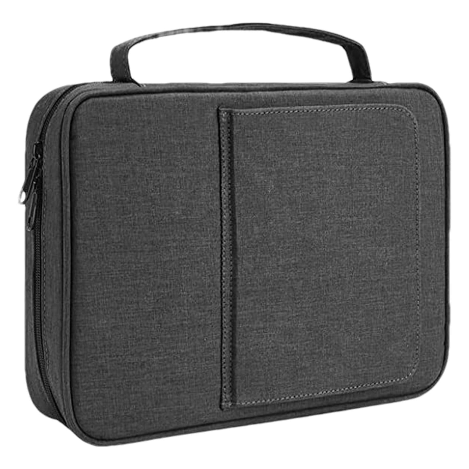 Large Bible Cover Bible Case with Book Stand Waterproof Church Bag