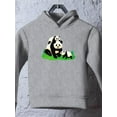 thumbnail image 3 of Cute Giant Panda Family Hoodie Toddler -Image by Shutterstock,  5 Toddler, 3 of 4