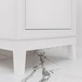 thumbnail image 6 of Water Creation Elsa 20" Wood Single Bathroom Vanity in Pure White & Chrome, 6 of 7