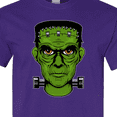 thumbnail image 4 of Inktastic Halloween Frankenstein Head T-Shirt, 4 of 5