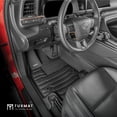 thumbnail image 5 of TuxMat - for Toyota Crown Hybrid AWD 2023-2026 Models - Custom Car Mats - Maximum Coverage, All Weather, Laser Measured - This Full Set Includes 1st and 2nd Rows, 5 of 10