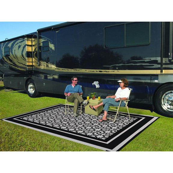 Outdoor Rugs Black