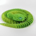thumbnail image 4 of Figura Articulada Flexible 3D Viper De MúLtiples Articulaciones, Modelo De Serpiente 3D, Regalo, Regalo 3D, Regalo A, 4 of 5
