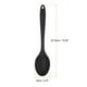 thumbnail image 2 of Uxcell 2Pcs Cucharas de Silicona Resistentes al Calor Utensilio de Cocina Cucharón para Cocinar Mezclar Revolver Servir, Negro, 2 of 6