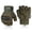 Green, variant on Glove Station The Fingerless Gloves for Men - Motorcycle Gloves and for Hiking - Gray, XX-Large
