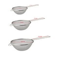 thumbnail image 3 of i Kito Passoires à Maille Fine en Acier Inoxydable, Ensemble de 3, Passoire de Cuisine avec Poignée, 3 of 6