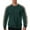 Dark Green, variant on Puliio Mens Hoodless Sweatshirt Striped Print Pineapple Grid Casual Long Sleeved O-Neck Pullover Fall Winter Lightweight Casual Loose Daily Wear Blouse Tops